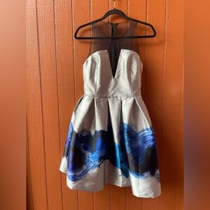 noir sachin & babi Sabrina Floral-Print Dress Size:6